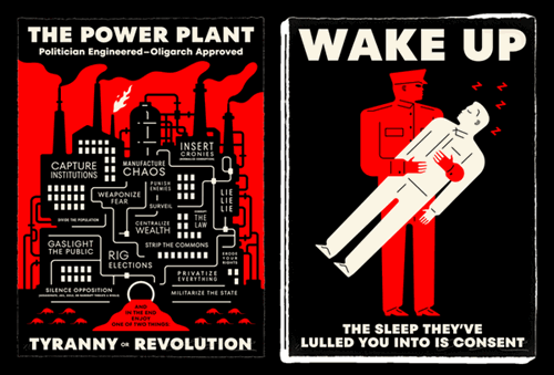 The Power Plant & Lulled To Sleep by Cleon Peterson