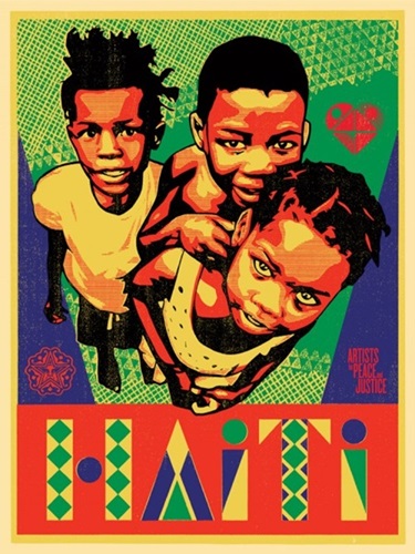 Relief For Haiti by Cleon Peterson
